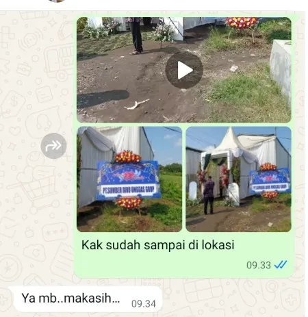 Pengiriman Karangan Bunga Kencana Tanah Sareal