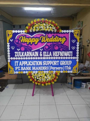 Papan Bunga di Kencana Tanah Sareal